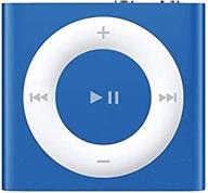 blue m-player ipod shuffle 2gb packaged with generic accessories in white box logo