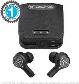 img 3 attached to 🎧 JLab Epic Air ANC True Wireless Bluetooth 5 Earbuds: Active Noise Canceling, long battery life, low latency movie mode, 3 EQ sound settings