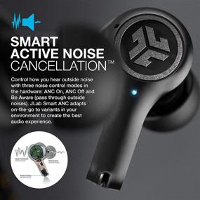 img 1 attached to 🎧 JLab Epic Air ANC True Wireless Bluetooth 5 Earbuds: Active Noise Canceling, long battery life, low latency movie mode, 3 EQ sound settings