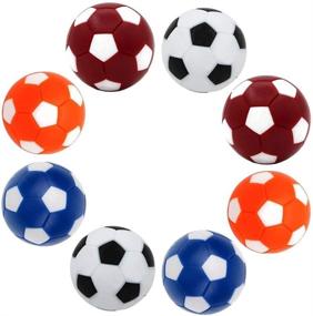 img 1 attached to 🎮 Revitalize Your Game with Qtimal Foosballs Replacement - Vibrant & Regulation-Size