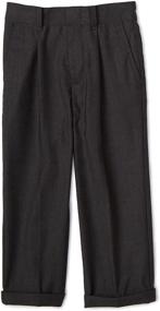 img 2 attached to Nautica Microfiber Pants for Boys: Comfortable and Stylish