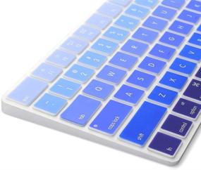 img 2 attached to ProElife Ultra Thin Silicone Keyboard Protector Cover Skin For Apple IMac Magic Keyboard &Amp