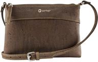 👜 corkor crossbody natural leather handbags & wallets for women – sustainable cruelty-free crossbody bags logo