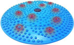 img 4 attached to 👣 Daiwa Felicity Foot Massager Reflexology Mat: Revitalize with Magnetic Therapy & Acupressure Disc