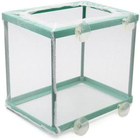 img 3 attached to 🐟 Nylon Mesh Fish Fry Hatchery Breeder Box: A Versatile Separation Net by XMHF