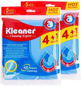 img 3 attached to Салфетки из целлюлозы Kleaner Pack Экологически чистые кухонные полотенца