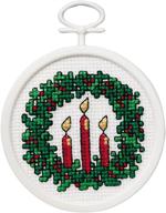 janlynn counted stitch 2 5 inch holiday logo