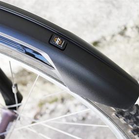 img 3 attached to 🚴 SKS Velo 65 Trekking Front and Rear Snap-On Fender Set: Ideal for 26-Inch Bikes