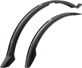 img 4 attached to 🚴 SKS Velo 65 Trekking Front and Rear Snap-On Fender Set: Ideal for 26-Inch Bikes