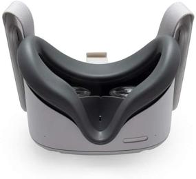 img 1 attached to 🔍 Улучшите свой опыт с Oculus Quest 2 с помощью серого силиконового VR-чехла