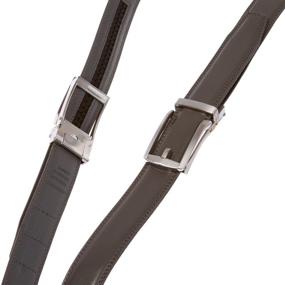 img 1 attached to Optimized Men's Accessories: Microfiber Adjustable Automatic Ratchet Belts