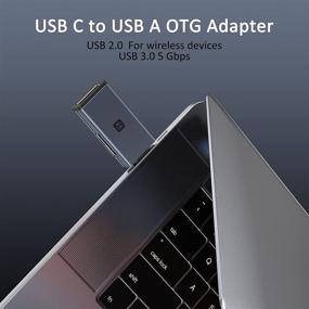 img 1 attached to Tobenone USB C to USB Adapter with 💻 2 Ports for MacBook, Dell XPS & More Type-C Devices