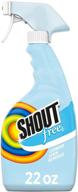 🧺 shout fragrance-free laundry stain remover, 22 fl oz (potential packaging variations) logo