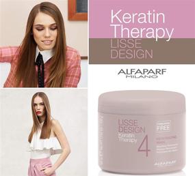 img 1 attached to 🧴 Alfaparf Milano Keratin Therapy Lisse Design Увлажняющая Маска: Непревзойденный Уход для Увлажненных и Питательных Волос - Профессиональное Качество Салонов, 17.2 Жидк. Онс.