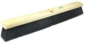 img 2 attached to 🧹 Weiler 25232 24&#34; Economy Medium Sweep Floor Brush with Black Tampico Fill: Effective Cleaning Tool for all Surfaces