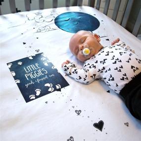 img 1 attached to 🐻 JumpOff Jo Set: Crib Sheet, Photo Card, Security Blanket, Mama Bear - Perfect Essentials for your Little One