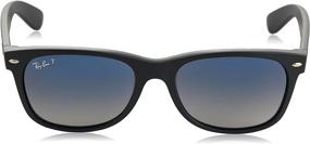 img 3 attached to Солнцезащитные очки Ray Ban Wayfarer с поляризацией и градиентными линзами