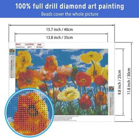 img 1 attached to Rdffensy Diamond Painting Rhinestone Beginners