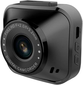 img 3 attached to 📸 Orbit 122 Dash Cam with 1080P Resolution, G-Sensor, and 2 Blindspot Mirrors – Enhanced Road Safety Solution