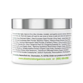 img 3 attached to 🎋 Revitalizing Bamboo & Cranberry Face Scrub: Exfoliate, Hydrate & Renew Skin with Aloe Vera, Vitamin C & E Oil