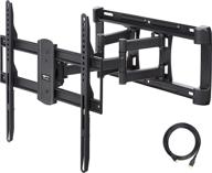 📺 amazon basics 32-65 inch full-motion tv mount - supports up to 100 lbs logo