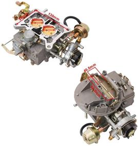 img 3 attached to 🔧 GELUOXI 2-Barrel Carburetor Carb 2100 2150: Compatible with 1964-1982 Fo-rd F100 F250 F350 Mustang Mercury 289 302 351 Cu Engine, Je-ep Wagoneer 1964-1978 with 360 Cu Engine (Electric Choke)