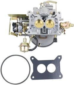 img 2 attached to 🔧 GELUOXI 2-Barrel Carburetor Carb 2100 2150: Compatible with 1964-1982 Fo-rd F100 F250 F350 Mustang Mercury 289 302 351 Cu Engine, Je-ep Wagoneer 1964-1978 with 360 Cu Engine (Electric Choke)