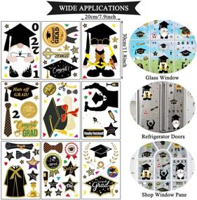 img 2 attached to CAVLA Graduation Stickers Decorations Supplies