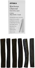 img 4 attached to 🍃 Kishu Binchotan Charcoal Sticks – 6 Slim Water Filters for Personal Use