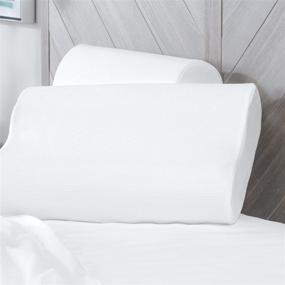img 4 attached to 🛏️ Классическая кровать SensorPEDIC с памятью из пены в упаковке из 2 контурных подушек, набор из 2 штук, белый