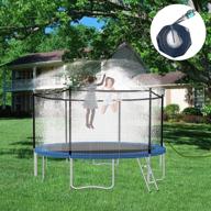 🌊 whoishe trampoline water sprinkler: fun outdoor accessories for kids - boys and girls summer splash zone! attachable to safety net enclosure логотип