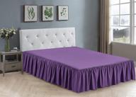 collection bedskirt ruffles fabric bottom bedding in bed skirts logo