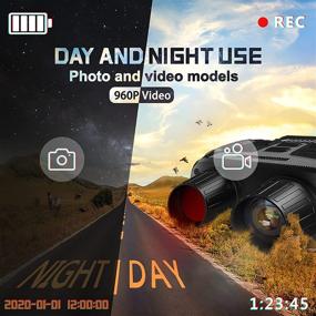 img 3 attached to 🔍 Enhance Your Night Vision with HEXEUM Night Vision Goggles - Capture Photos and Videos with Built-in Digital Infrared Technology and 32GB Memory Card