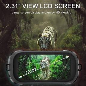 img 2 attached to 🔍 Enhance Your Night Vision with HEXEUM Night Vision Goggles - Capture Photos and Videos with Built-in Digital Infrared Technology and 32GB Memory Card