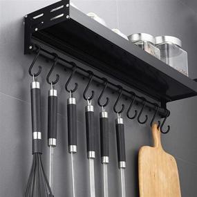 img 3 attached to 🧺 DINGEE Aluminum Hanging Clothes Bathroom: The Ultimate Solution for Organized Hanging Storage