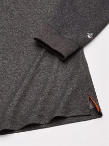 img 2 attached to 👕 Top-Quality Timberland PRO Blended Long Sleeve Charcoal - Ultimate Performance and Comfort