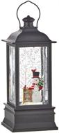 🌟 8.75 inch musical lighted water lantern - frosty's tree farm logo