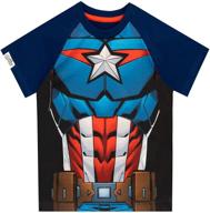 marvel boys captain america t shirt logo
