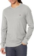 👕 stay stylish and cozy with tommy hilfiger long sleeve thermal shirt for men logo