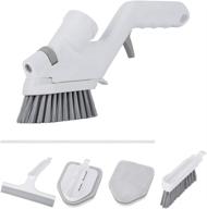 multifunctional cleaning squeegee flexible bristles logo
