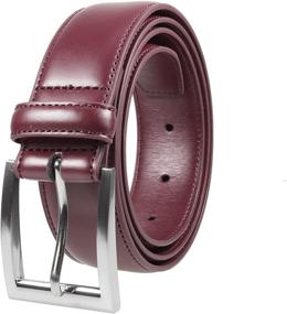 img 4 attached to 👔 Gelante Classic Leather Colors G2064 Tan L: Ideal Men's Belt Accessories