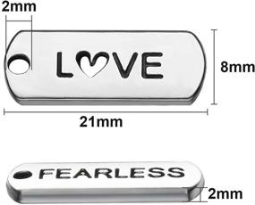 img 3 attached to Pendants Motivational Necklaces Accessories Bracelets Beading & Jewelry Making