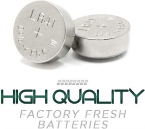img 1 attached to High-performance Thermometer Battery LR41 L736 GP192 392 AG3 SR41 192 – 2 Pack by GloFX - Long-lasting 1.5 V Coin Button Cell Battery for Thermometers