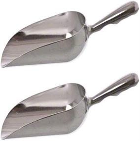 img 2 attached to 🥄 Premium Life AS-12 - Set of 2, 12 Ounce - Bar Ice, Dry Bin, Dry Goods, Candy, Spice Scoop - Cast Aluminum