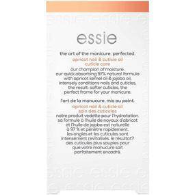 img 2 attached to Масло для ногтей и кутикулы Essie с абрикосом: питайте и защищайте ваши ногти с 0,46 унций роскошного ухода