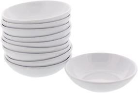 img 3 attached to 🍽️ White Melamine Plastic Sauce Dish