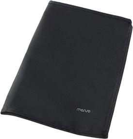 img 2 attached to MOSISO Monitor Dust Cover: Protect Your 22-25 inch LCD/LED/HD Panel with Anti-Static Dustproof Sleeve for iMac, PC, and TV - Black