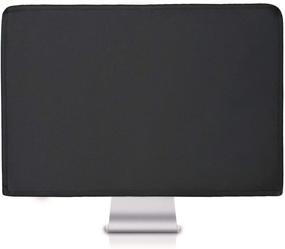 img 3 attached to MOSISO Monitor Dust Cover: Protect Your 22-25 inch LCD/LED/HD Panel with Anti-Static Dustproof Sleeve for iMac, PC, and TV - Black