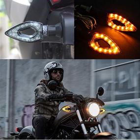 img 3 attached to 🏍️ CICMOD Universal Motorcycle LED Indicators: High-Quality Turn Signal Lights, 2 Pairs for Yamaha R1 R6 FZ6 FZ1 FZ FJR Fazer XT WR TT-R