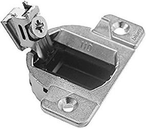 img 3 attached to Blum 33.3600x4S 33.3600 Compact 33 Face Frame Hinge - Pack of 4, Zinc Die-Cast, Nickel Finish